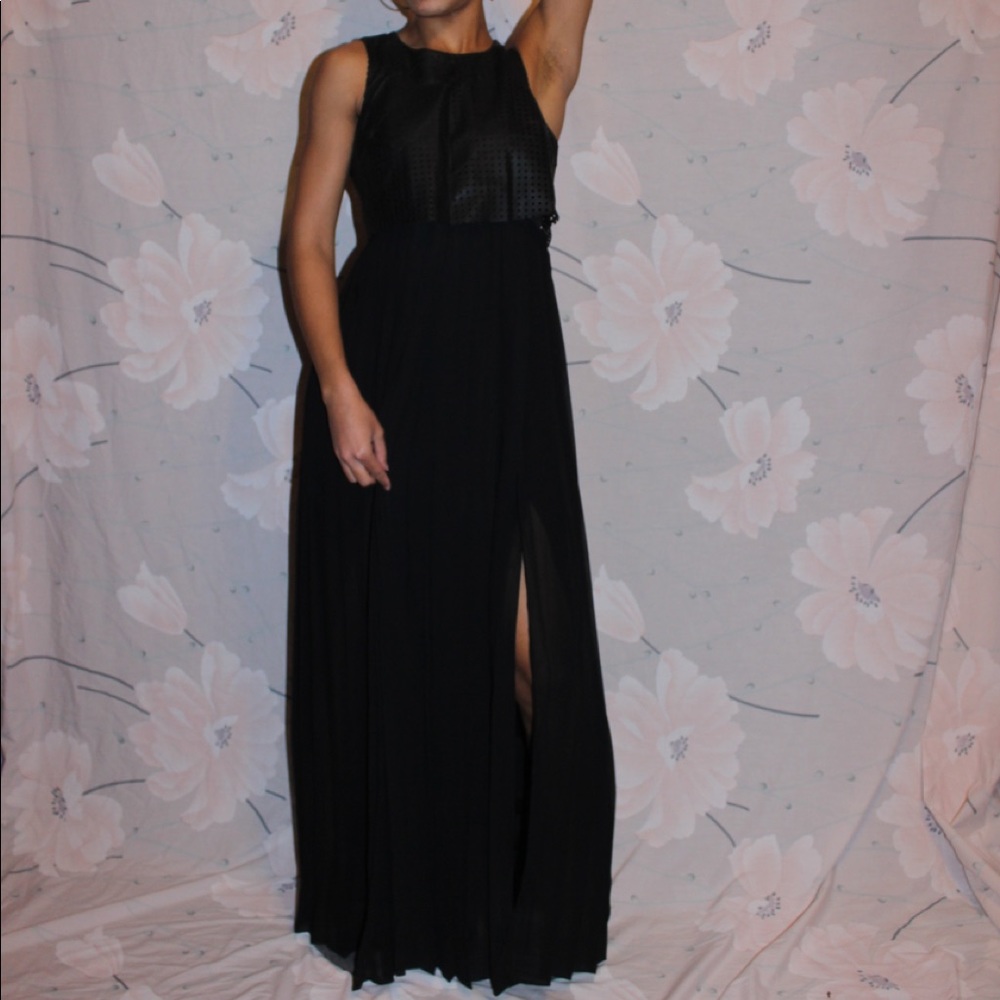 BCBG Black Evening Gown